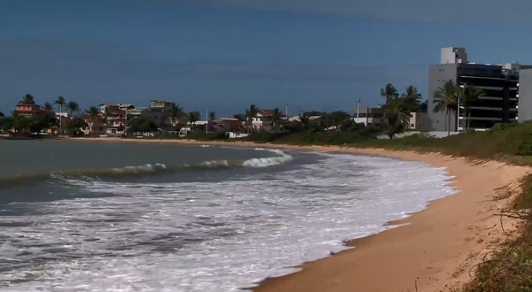 Praia das Pelotas, em Guarapari, registrou quatro afogamentos em duas semanas 