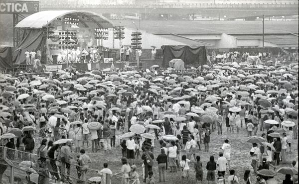  Show da Xuxa no Estádio Engenheiro Araripe (11/12/1989) por Chico Guedes/Acervo A Gazeta