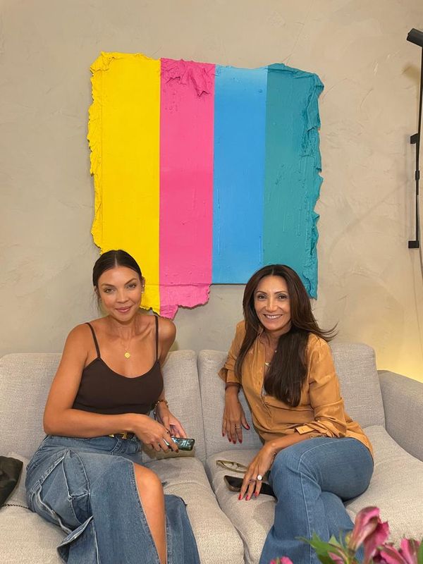 Mariana Clark e Kris Junqueira