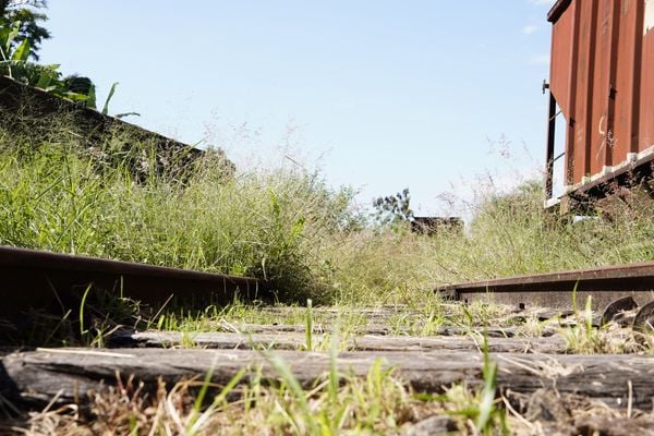 Ferrovia em Viana por Fernando Madeira