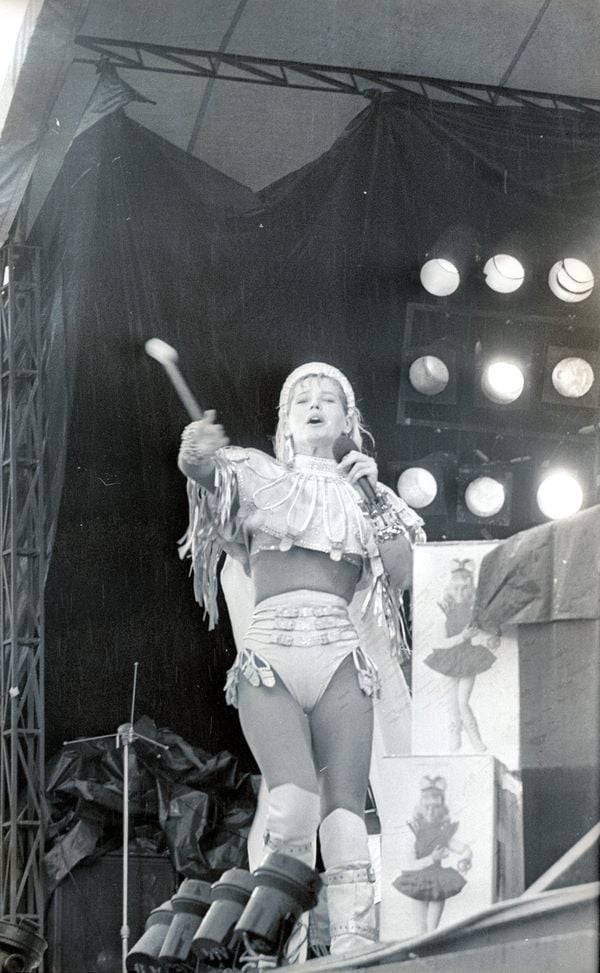 Show da Xuxa no Estádio Engenheiro Araripe (6/11/1988) por Chico Guedes/Acervo A Gazeta