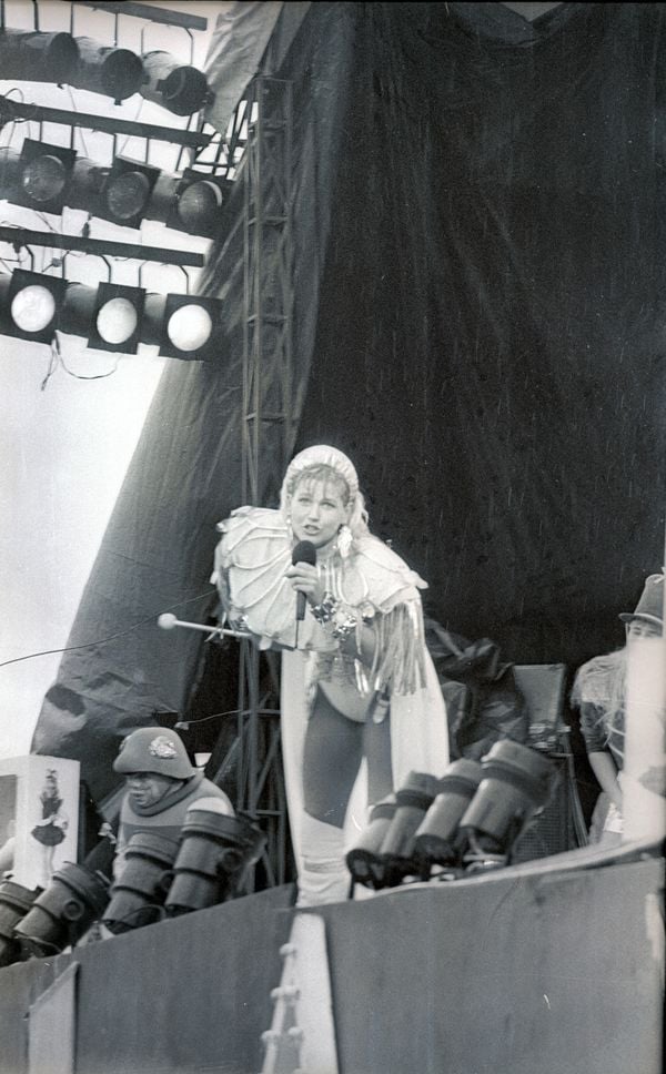 Show da Xuxa no Estádio Engenheiro Araripe (6/11/1988) por Chico Guedes/Acervo A Gazeta