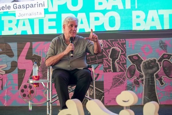 Festival Crias.Lab: jornalista Valmir Salaro, da TV Globo, participa de evento no ES por Vitor Jubini