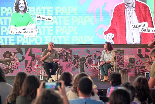 Festival Crias.Lab: jornalista Valmir Salaro, da TV Globo, participa de evento no ES por Vitor Jubini