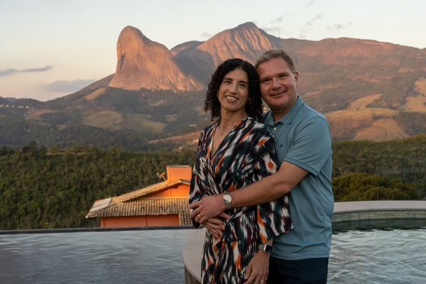 Giovana Nogueira da Gama e Edilson Castro