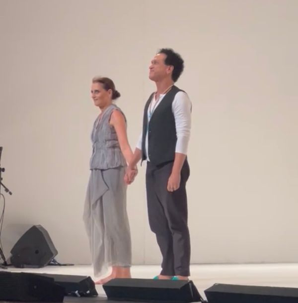 Denise Fraga e Jace Theodoro