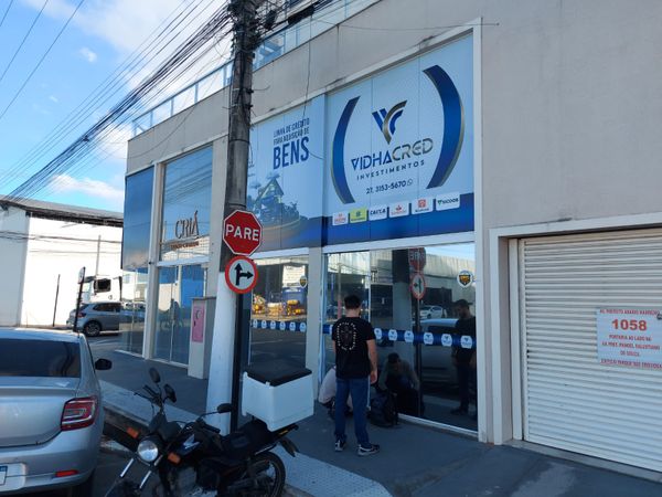 Local onde empresa funcionava no bairro Conceição, em Linhares