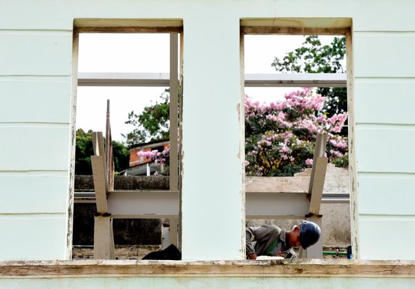Obras no Mercado Capixaba, Vitória por Ricardo Medeiros
