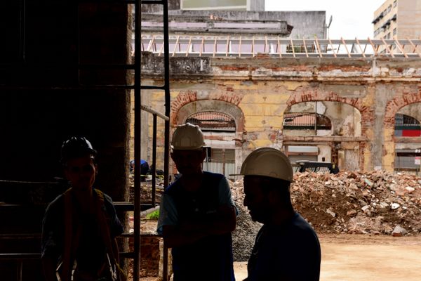 Obras no Mercado Capixaba, Vitória por Ricardo Medeiros