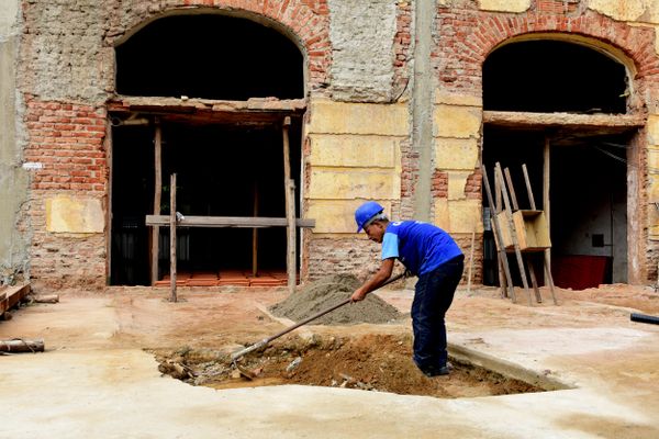 Obras no Mercado Capixaba, Vitória por Ricardo Medeiros