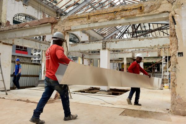 Obras no Mercado Capixaba, Vitória por Ricardo Medeiros