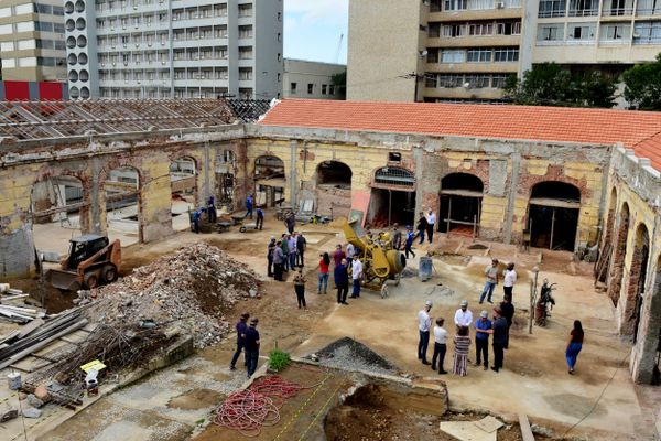 Obras no Mercado Capixaba, Vitória por Ricardo Medeiros