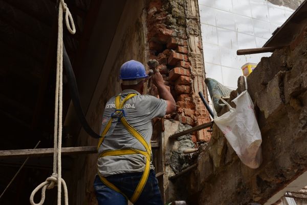 Obras no Mercado Capixaba, Vitória por Ricardo Medeiros