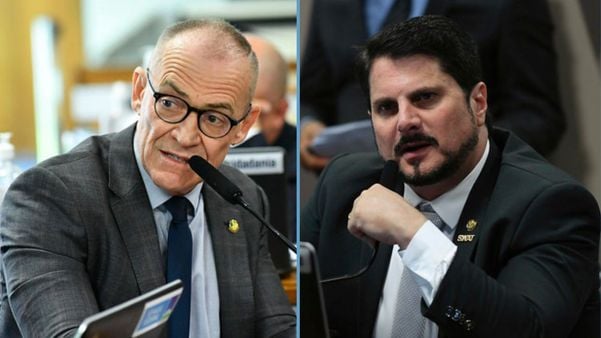Os senadores Fabiano Contarato (PT) e Marcos do Val (Podemos) acionaram a polícia do Senado após ameaças de morte