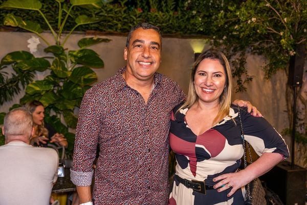 Claudio Rezende e Eduarda Buaiz