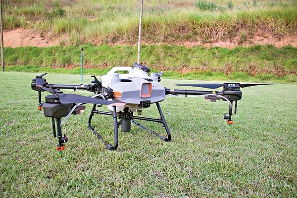 Drones monitoram as lavouras de café dos cooperados da Cooabriel