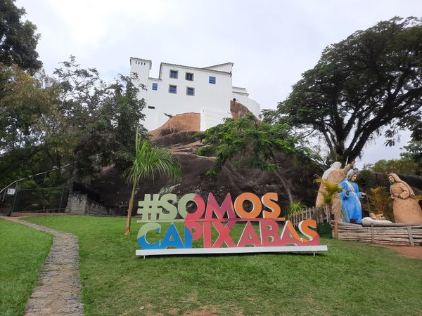 "Somos Capixabas"  no Convento da Penha. Crédito: Divulgação