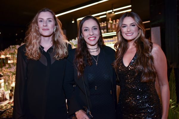 Sarah Gasperazzo,  Najla El Aouar e Rafaela Celestino 