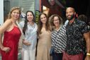 Gláucia Rodrigues, Ana Lígia Sipolatti, Carol Veiga, Itália Carmelini e Felipe Carmelini