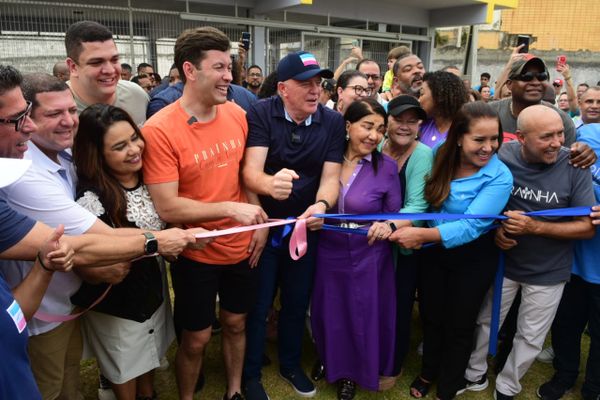 Governo Renato Casagrande e prefeito Arnaldinho Borgo comemoram a inauguração da estação da Prainha por Ricardo Medeiros
