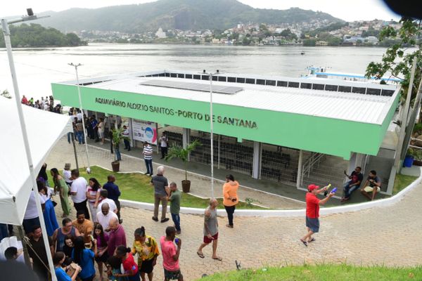Inauguração do aquaviário nem Porto de Santana, em Cariacica por Ricardo Medeiros
