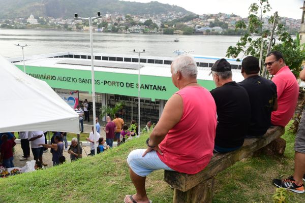Terminal do aquaviário em Porto de Santana, em Cariacica por Ricardo Medeiros