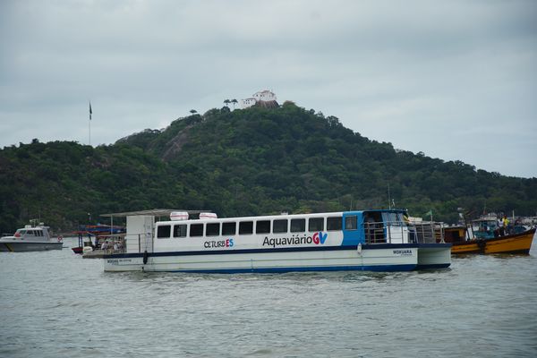 Vitória. Inaugruação do novo sistema do aquaviário