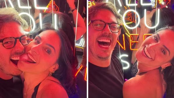 Casal de humoristas assumiu a relação recentemente