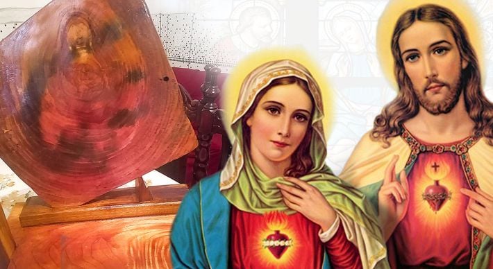 Há relatos de pessoas que veem o contorno de Jesus; enquanto outros já enxergam a imagem de Maria. Obra foi feita na zona rural de Itarana