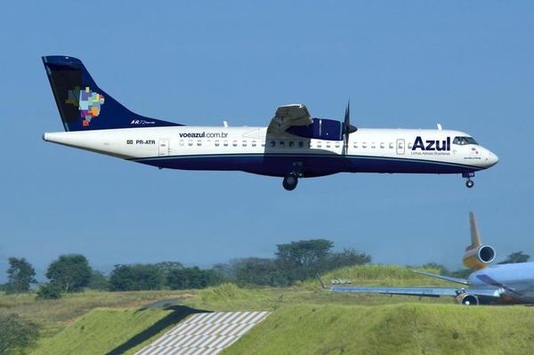Modelo ATR72 da Azul