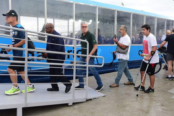 População estreia uso do aquaviário da Prainha, em Vila Velha, até a Praça do Papa, em Vitória por Ricardo Medeiros