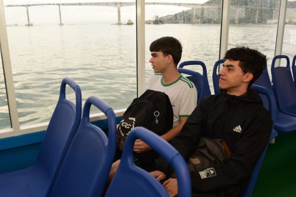 Primeiro dia de funcionamento do Aquaviário por Ricardo Medeiros