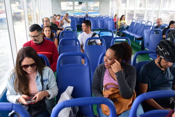 Primeiro dia de funcionamento do Aquaviário por Ricardo Medeiros