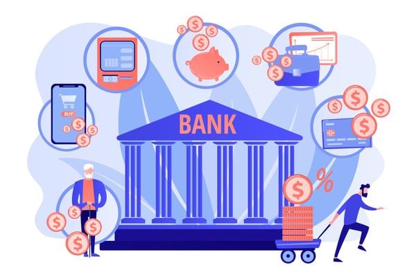 banco, instituição bancária, instituição financeira