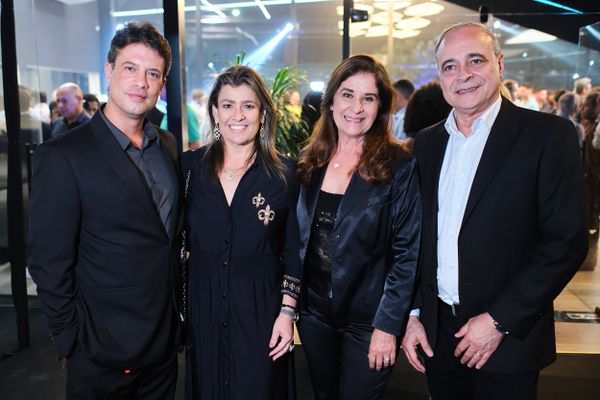 Christiano Canedo, Juliana Braz, Vivily e Celso Duarte 