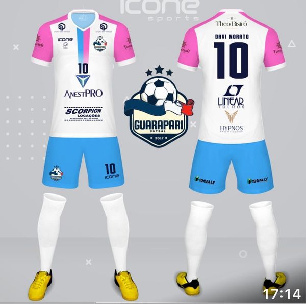 Equipe de Guarapari vai usar uniforme que replica as cores da bandeira do Espírito Santo
