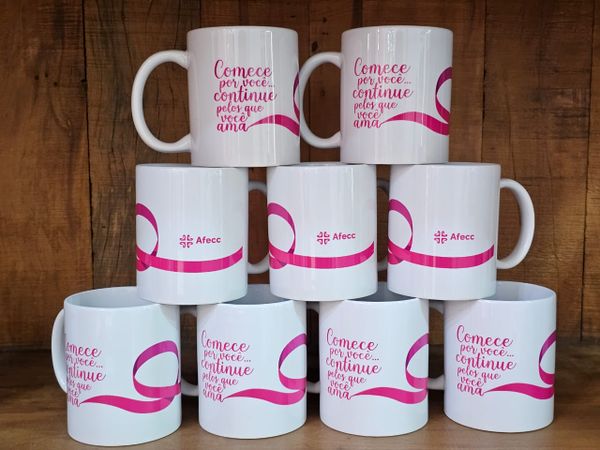 Produtos da loja do Outubro Rosa 2023