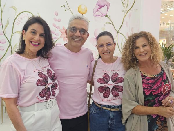 Renata Rasseli, Augusto Pacheco, Cileide Zanotti e Mônica Zorzanelli