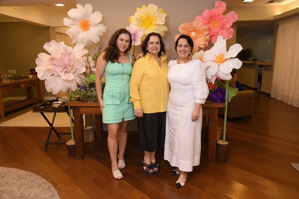 Laura e Dora Daher e Isabela Goulart