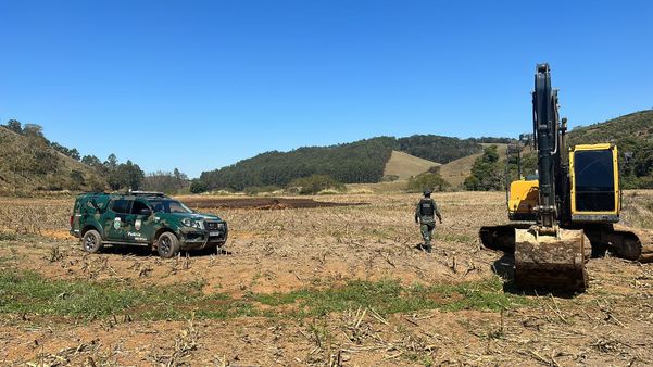Polícia Militar Ambiental constata degradação ambiental na região do Caparaó