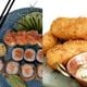 Bolinho de costela, combinado japonês e croquete de camarão são alguns dos pratos disponíveis no 1º Festival Gastronômico & Cultural de São Mateus