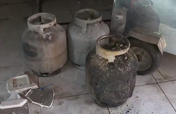 Incêndio em restaurante começou após troca de botija de gás