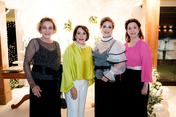 Martha Paiva, Virgininha Sandri, Letícia Pernambuco  e Ivelize Arpini