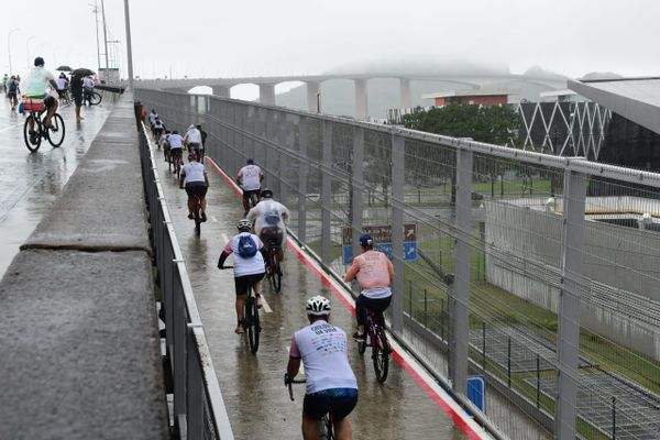 Inauguração da Ciclovia da Vida e ampliação das faixas da 3ª Ponte por Fernando Madeira