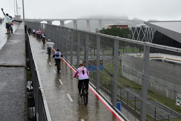 Inauguração da Ciclovia da Vida e ampliação das faixas da 3ª Ponte por Fernando Madeira