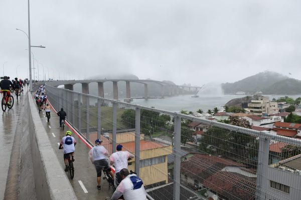 Inauguração da Ciclovia da Vida e ampliação das faixas da 3ª Ponte por Fernando Madeira