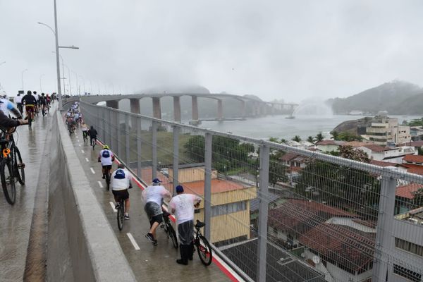 Inauguração da Ciclovia da Vida e ampliação das faixas da 3ª Ponte por Fernando Madeira