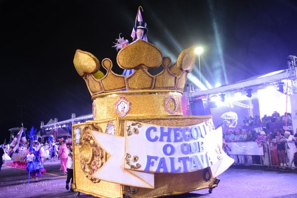 Minidesfile da Chegou O que Faltava realizado no 2º dia de evento, no Pátio das Alegorias, em Vitória por Divulgação/Liesge