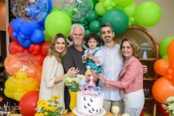 Aniversário de 3 anos de Antônio 