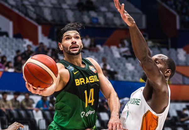 Brasil x Costa do Marfim, no Mundial de Basquete 2023